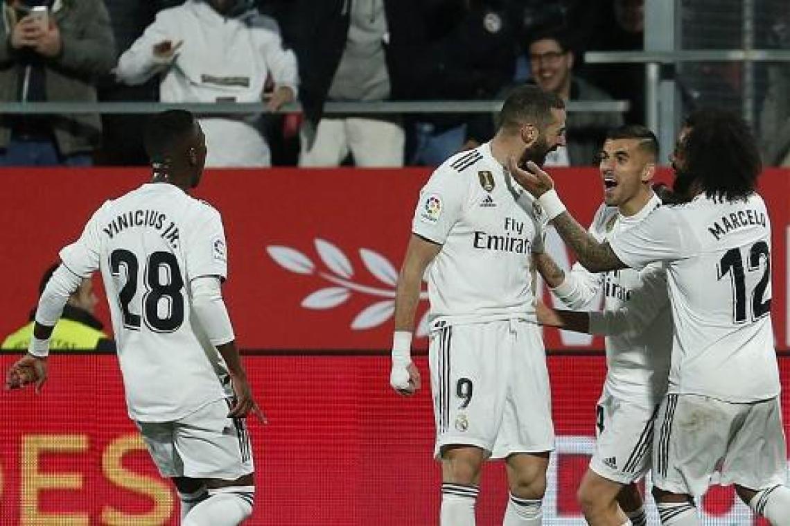 Belgen in het buitenland - Real Madrid stoot, met Courtois op de bank, door naar halve finales van Spaanse beker