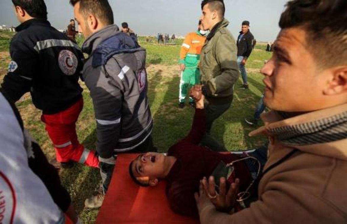 Meer dan 30 Palestijnen gewond bij geweld aan grens tussen Gaza en Israël