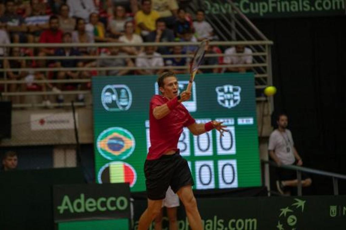 Davis Cup - Kimmer Coppejans breng Belgen langszij