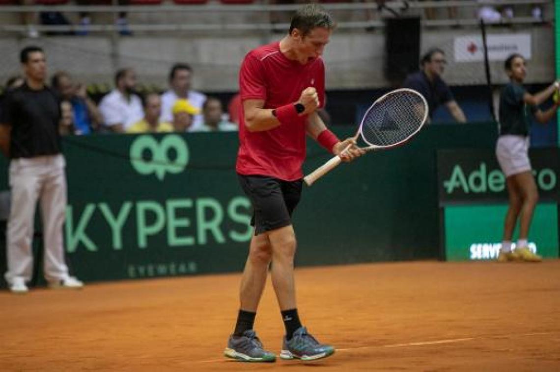 Davis Cup - Kimmer Coppejans voelde zich "heel erg goed"