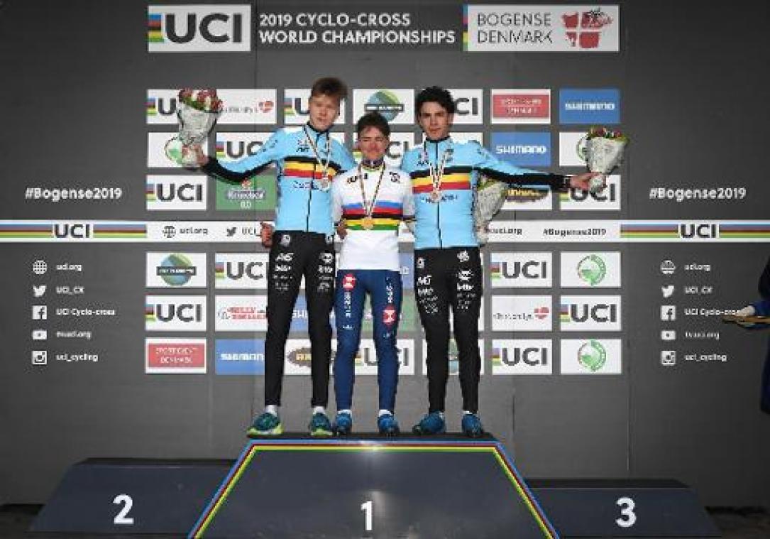 Belgische junioren kunnen leven met zilver en brons