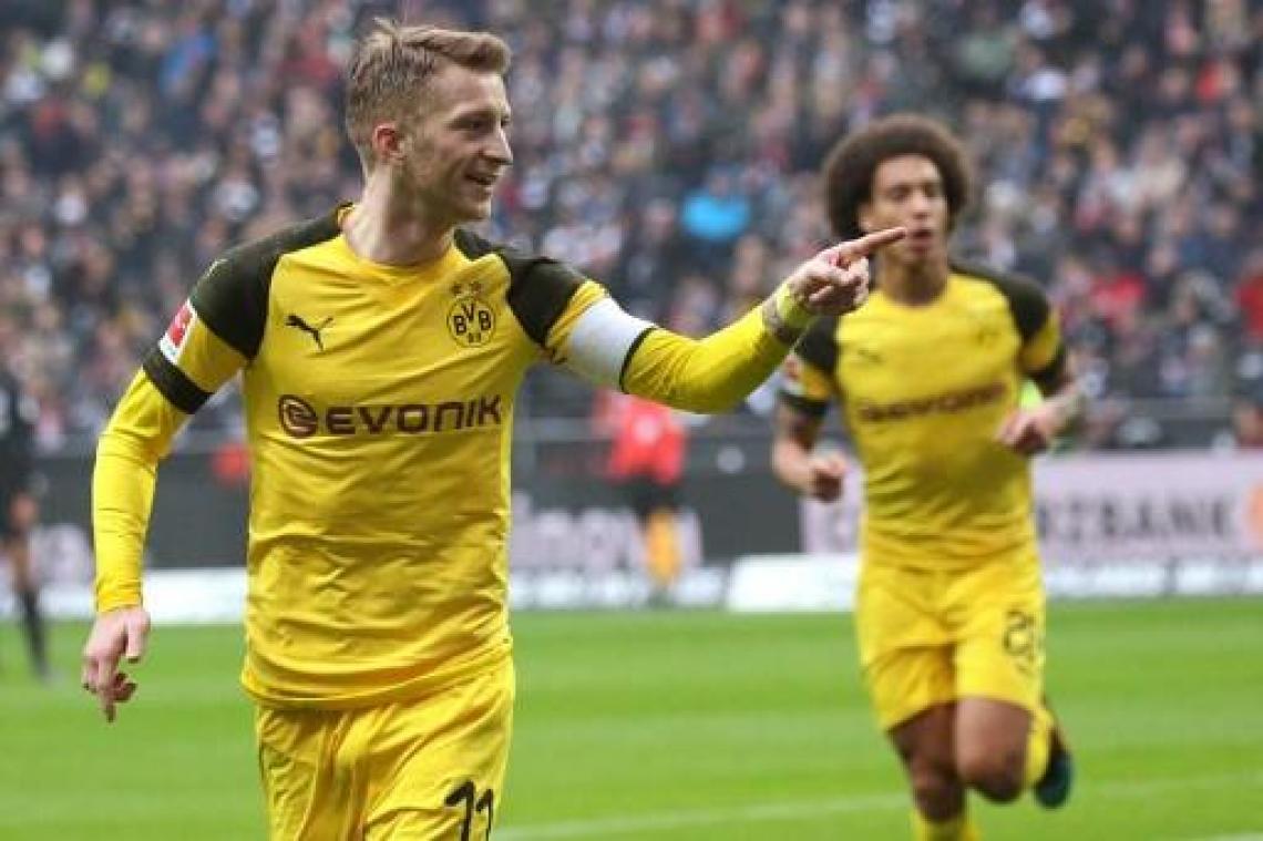 Witsel en Dortmund lopen puntje uit op Bayern