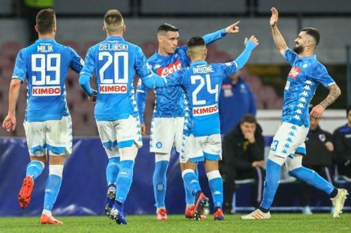Belgen in het buitenland - Napoli heeft Mertens niet nodig tegen Sampdoria