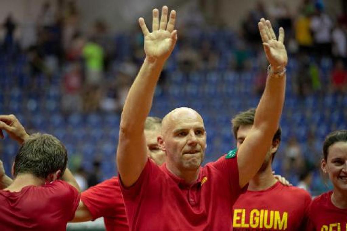 Davis Cup - Johan Van Herck is heel tevreden met de prestaties van zijn troepen