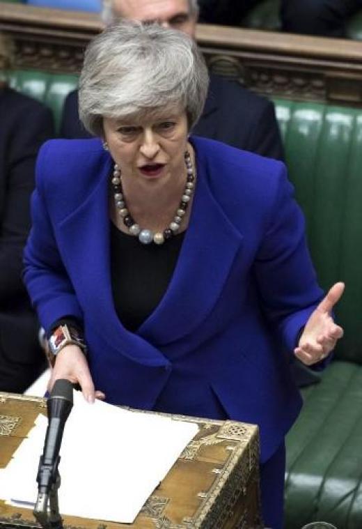 Britse premier May "vastberaden" Brexit binnen voorziene termijn door te voeren