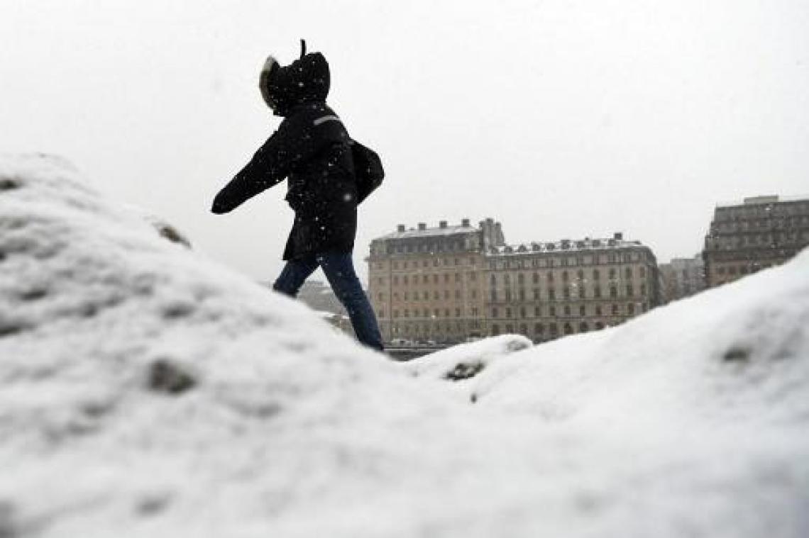 Hevige sneeuwval in Zweden