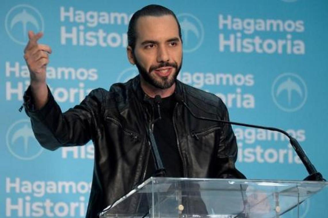 Verkiezingen El Salvador - Bukele kondigt overwinning aan na eerste ronde