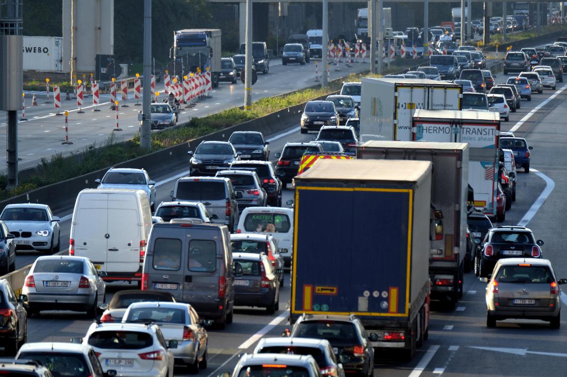 Zwaarte van files in Vlaanderen neemt af