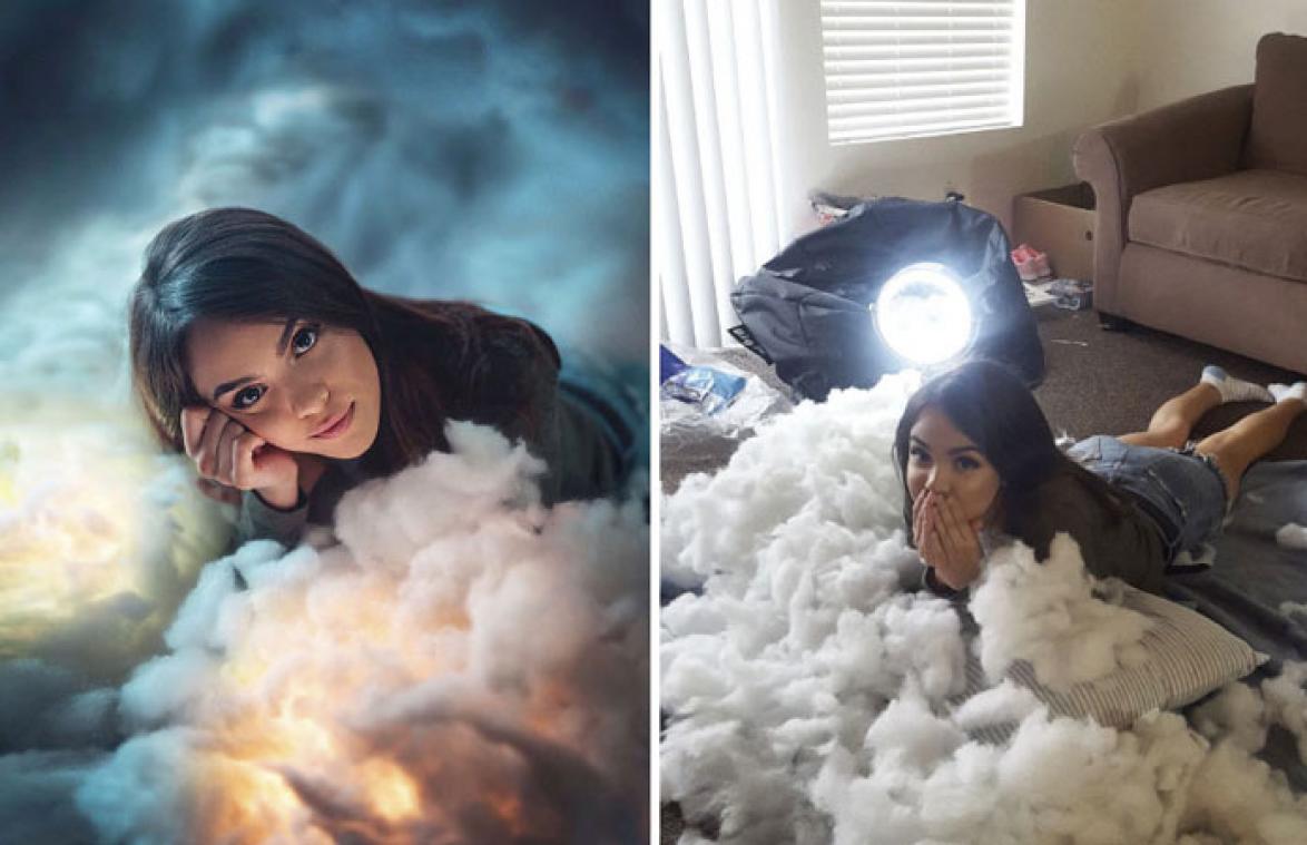 Inspirerend: fotograaf toont voor- en nafoto's van zijn strafste beelden