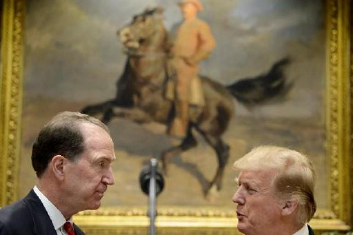 Trump nomineert David Malpass als voorzitter Wereldbank