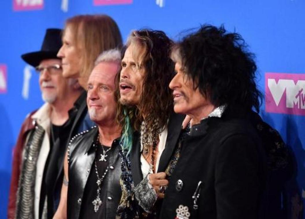 Aerosmith krijgt ster op "Walk of Fame" in Hollywood