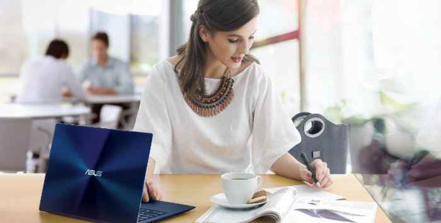 Zenbook van Asus is niet enkel supersnel, krasbestendig maar ook heel compact