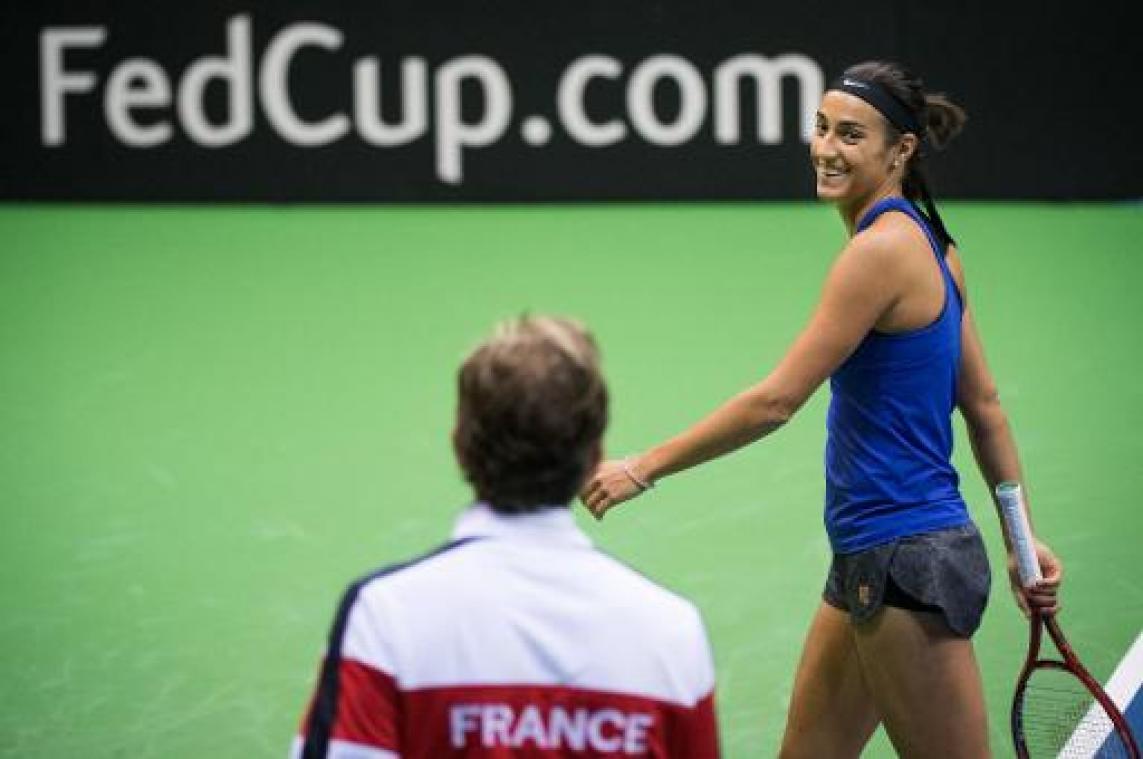 Franse kapitein verwacht "moeilijke en gesloten" Fed Cup-partij tegen België