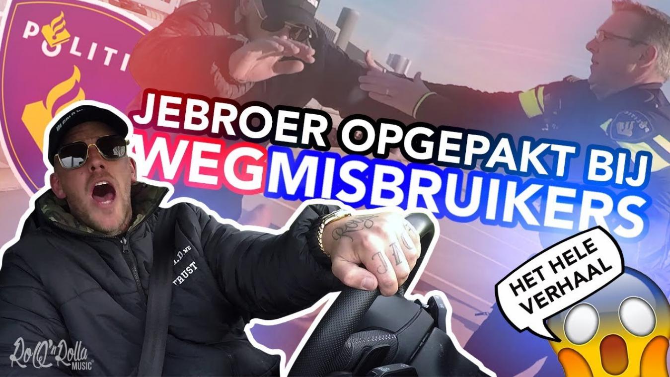 VIDEO. Nederlandse politie boos op rapper Jebroer