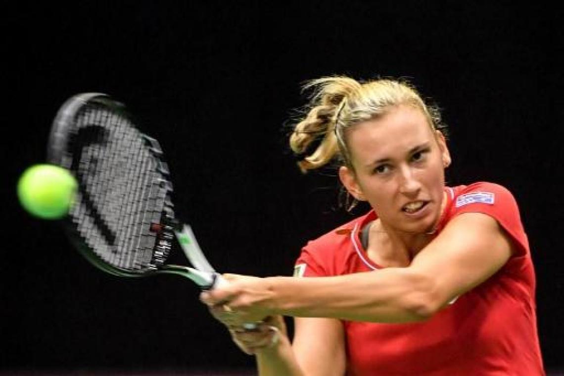 Mertens verliest cruciaal duel tegen Garcia, Frankrijk stoot door naar de halve finales