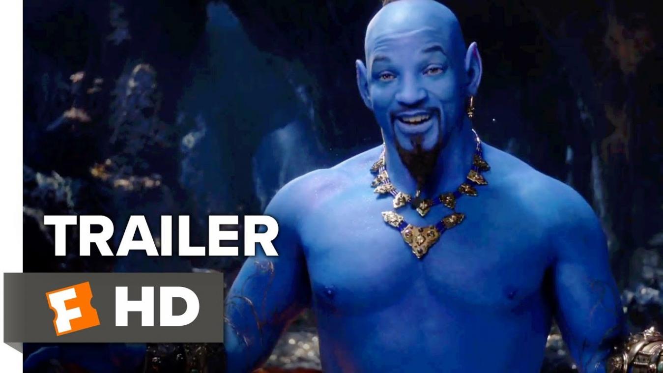 VIDEO. 'Aladdin'-trailer met blauwe Will Smith