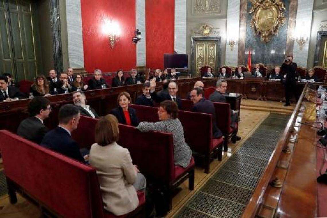 Proces tegen Catalaanse separatisten gestart