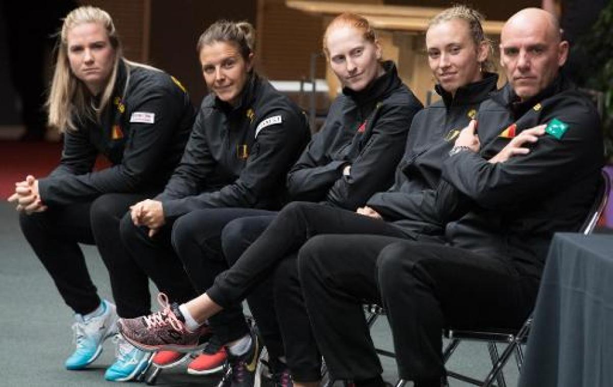 Belgisch Fed Cup-team treft Spanje in strijd om het behoud in de Wereldgroep
