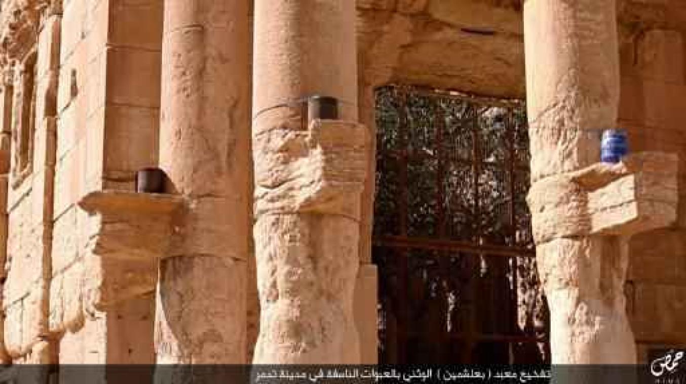 Syrische regeringstroepen aan rand van Palmyra