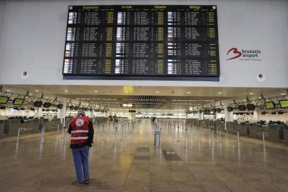 Vijftigtal passagiers opgedaagd in Brussels Airport