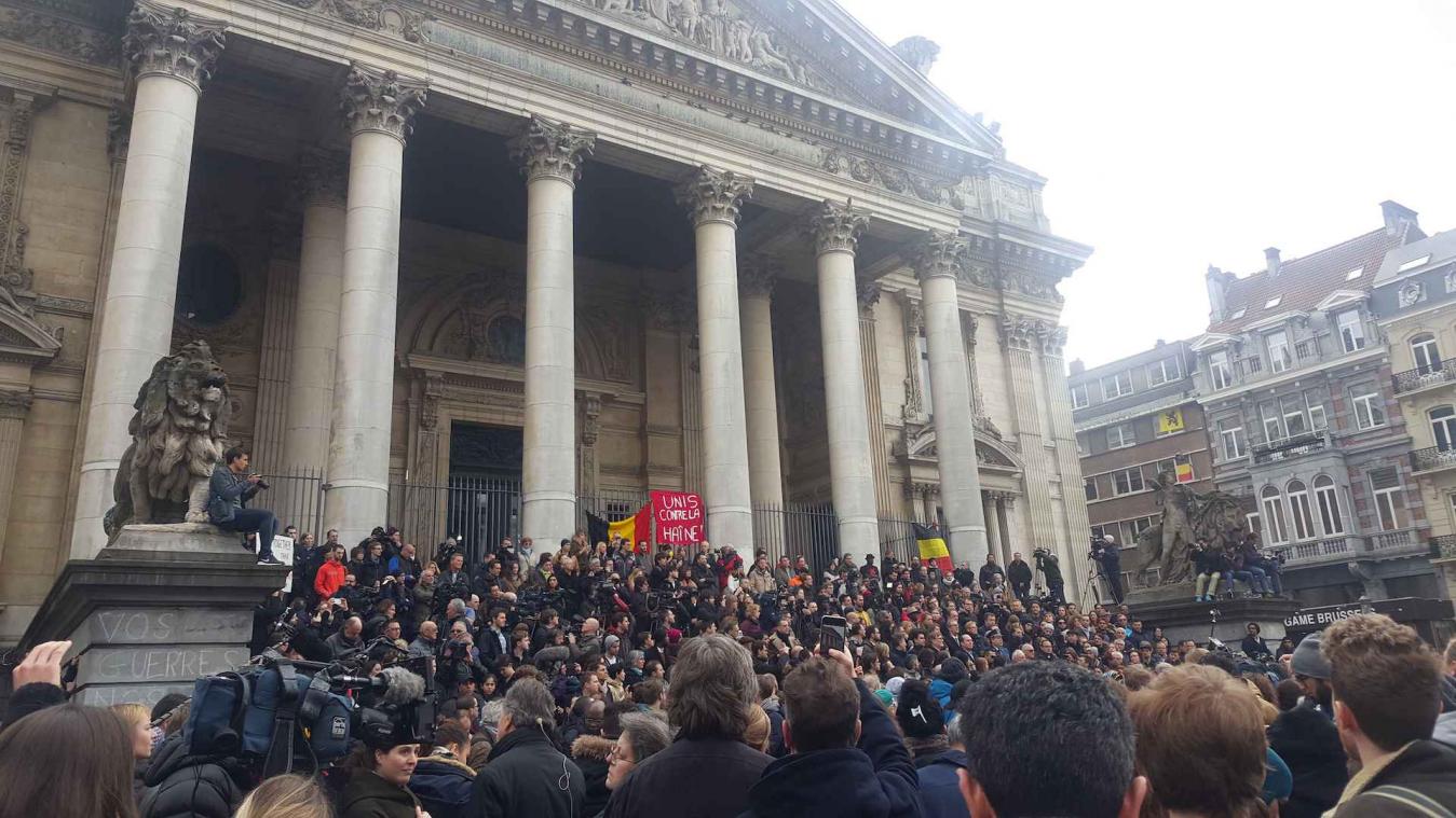 Brussel houdt een minuut stilte