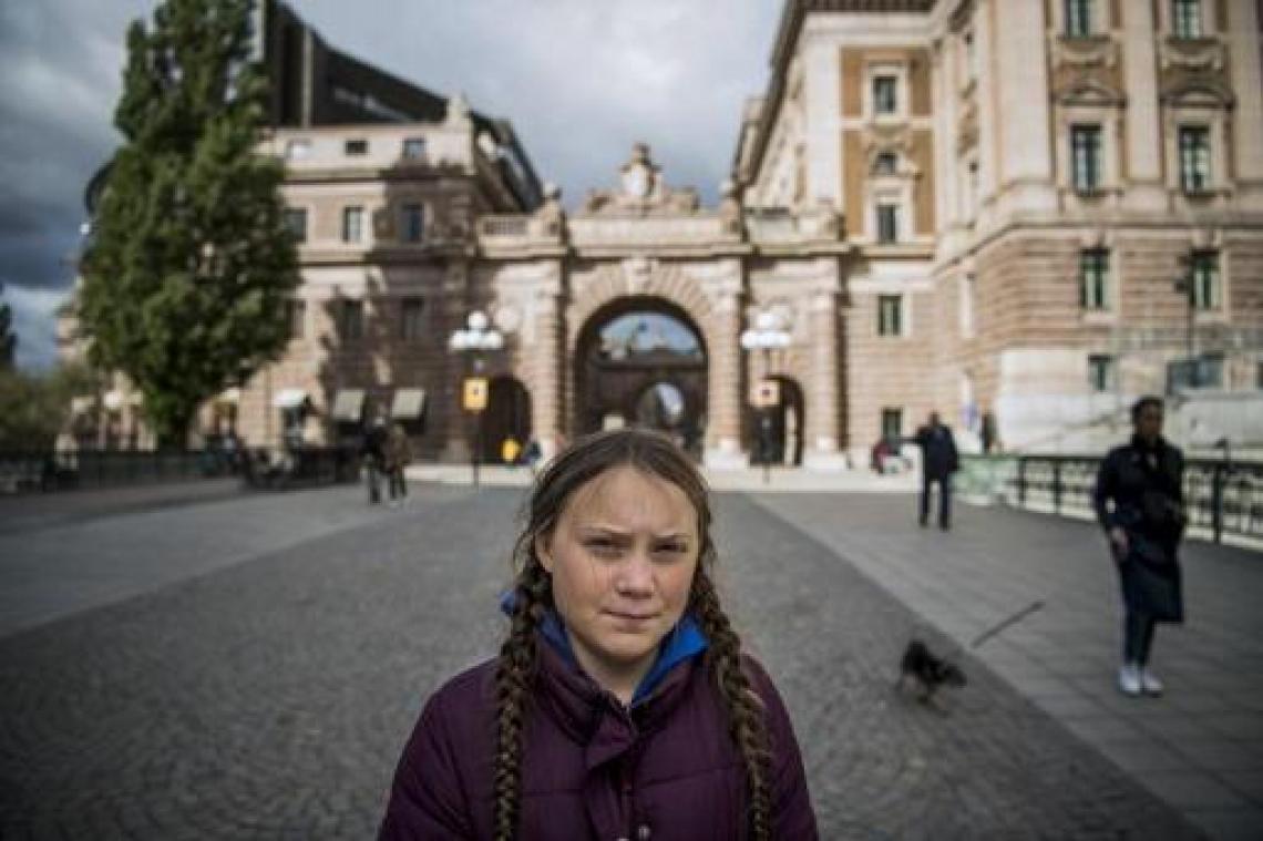 Klimaatmeisje Greta Thunberg komt volgende week mee betogen in Brussel