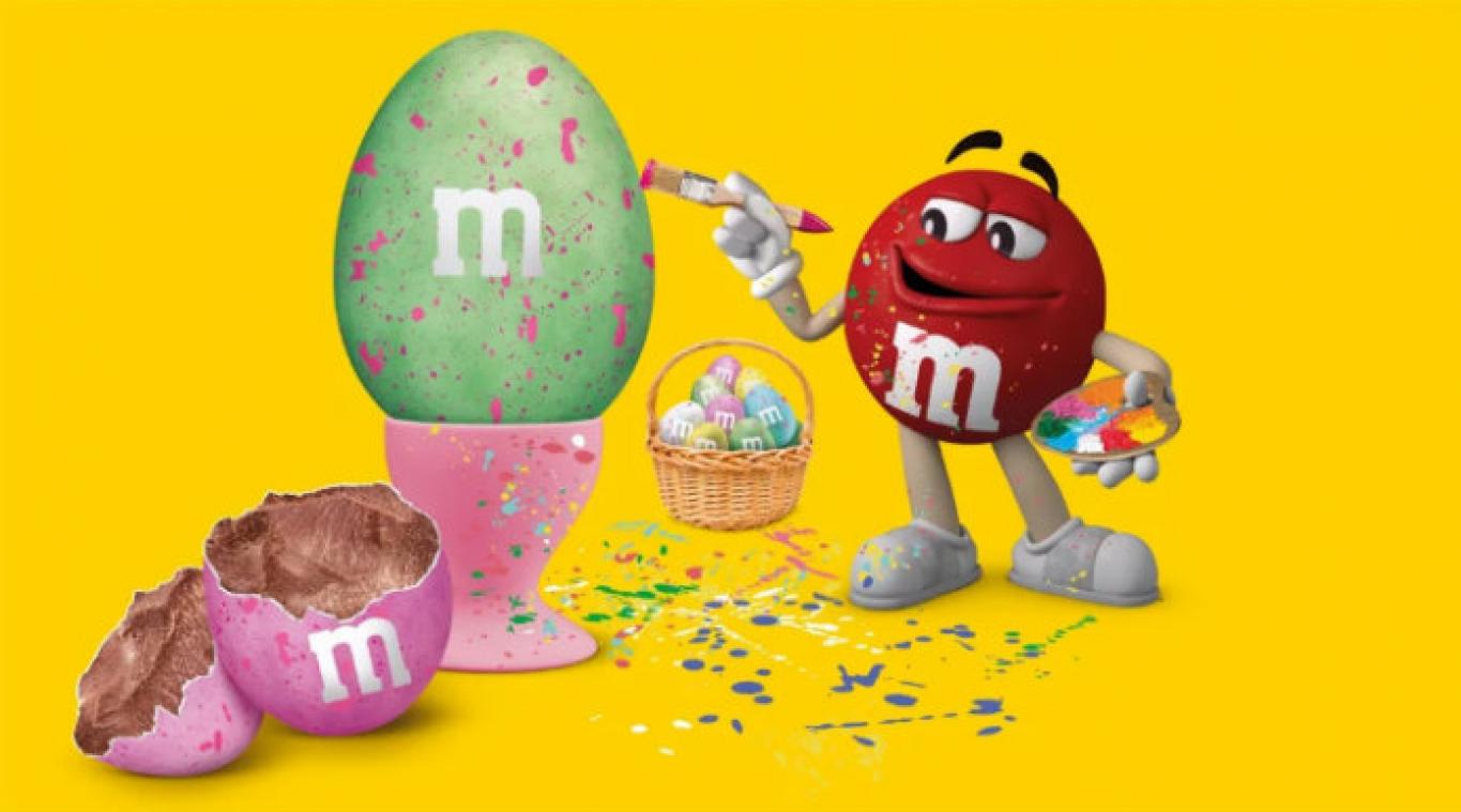 M&M's nu al 'eggcited' voor Pasen