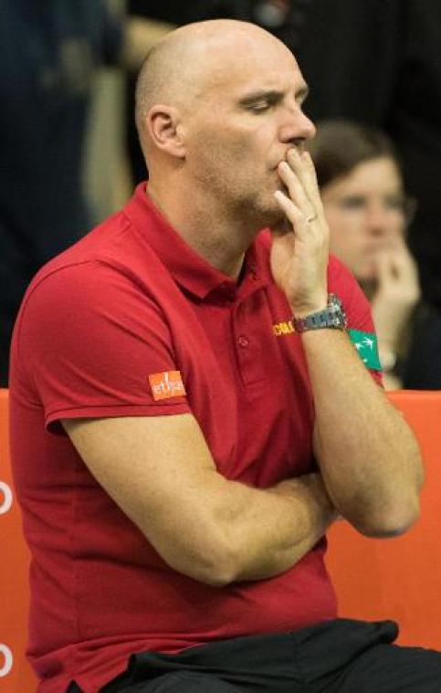 Davis Cup - Kapitein Johan Van Herck tevreden met "tegenstanders die België aankan"