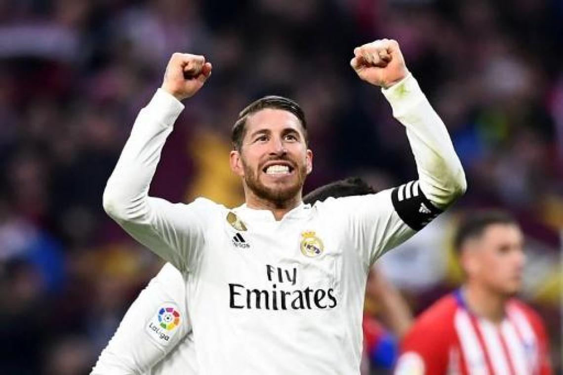 Sergio Ramos blaast warm en koud over late gele kaart