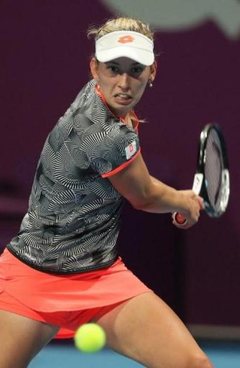 WTA Doha - Elise Mertens verslaat Simona Halep voor toernooiwinst