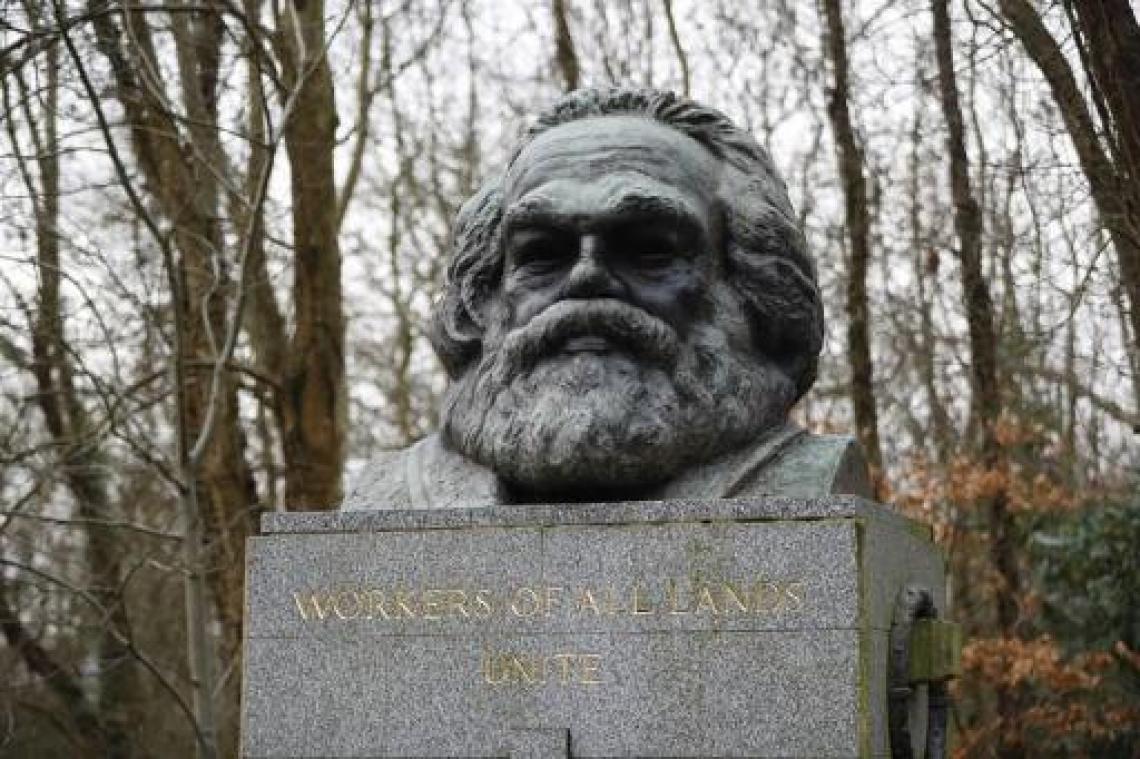 Karl Marx' graf voor tweede keer in een maand geschonden