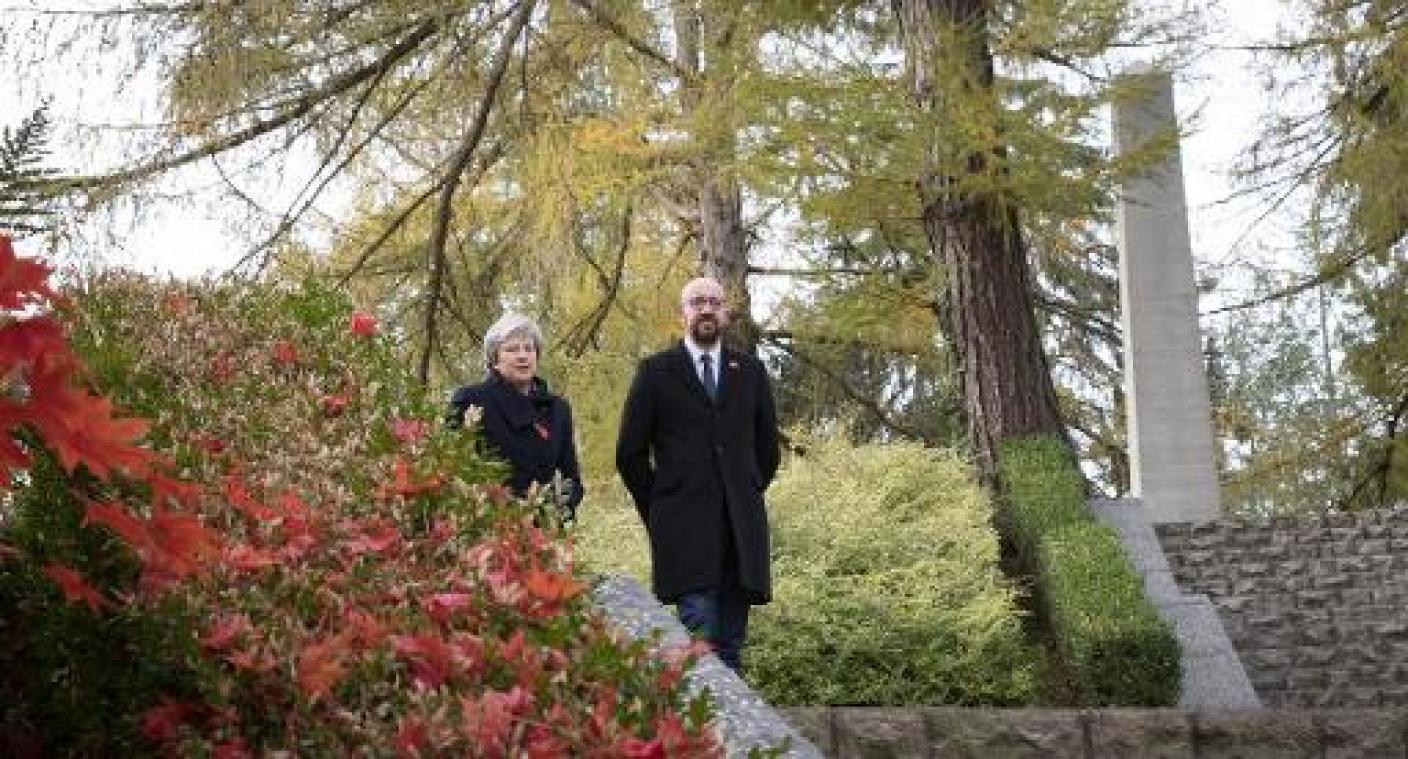 Premier Michel en Theresa May streven naar "gelijklopende aanpak" IS-strijders