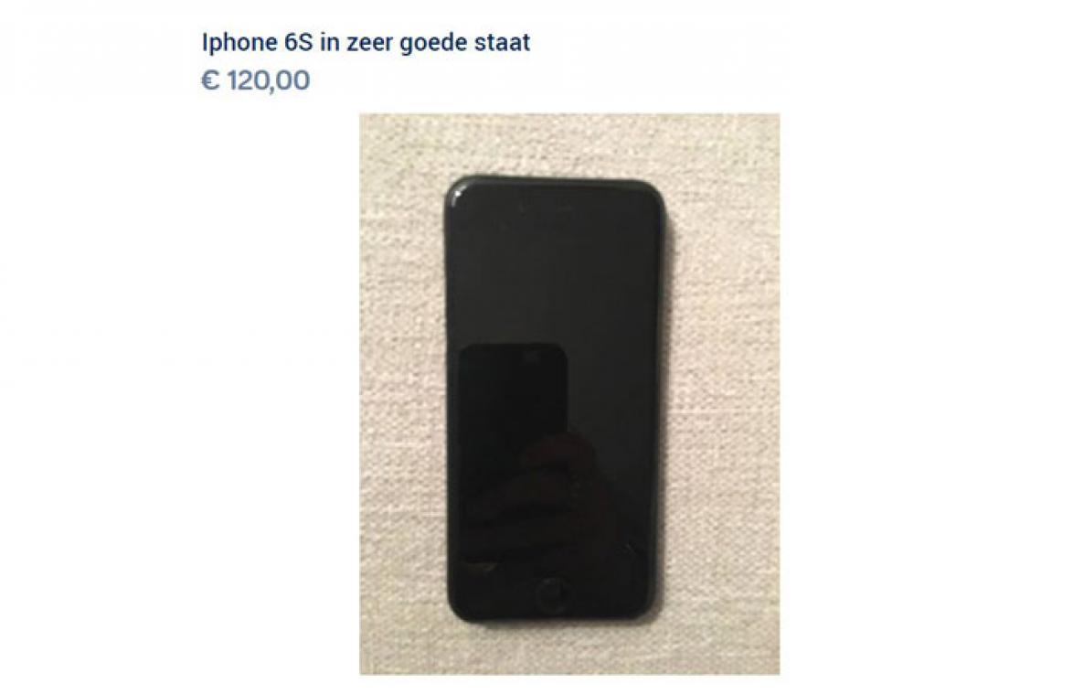 Antwerpenaar vindt iPhone op trein en zet hem te koop