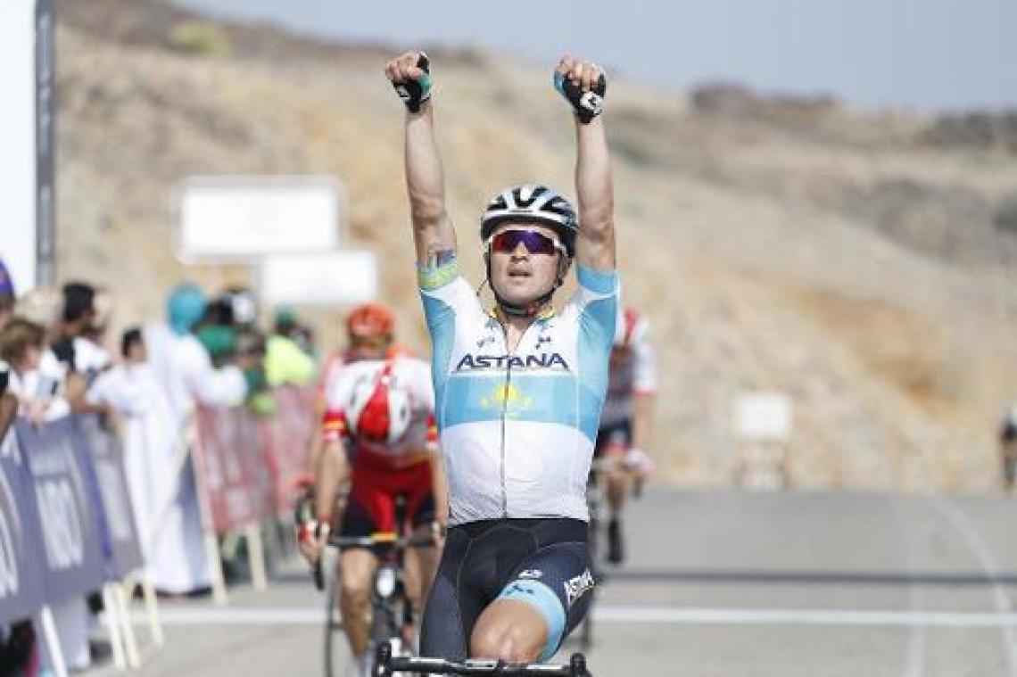 Lutsenko slaat dubbelslag, Van Avermaet derde