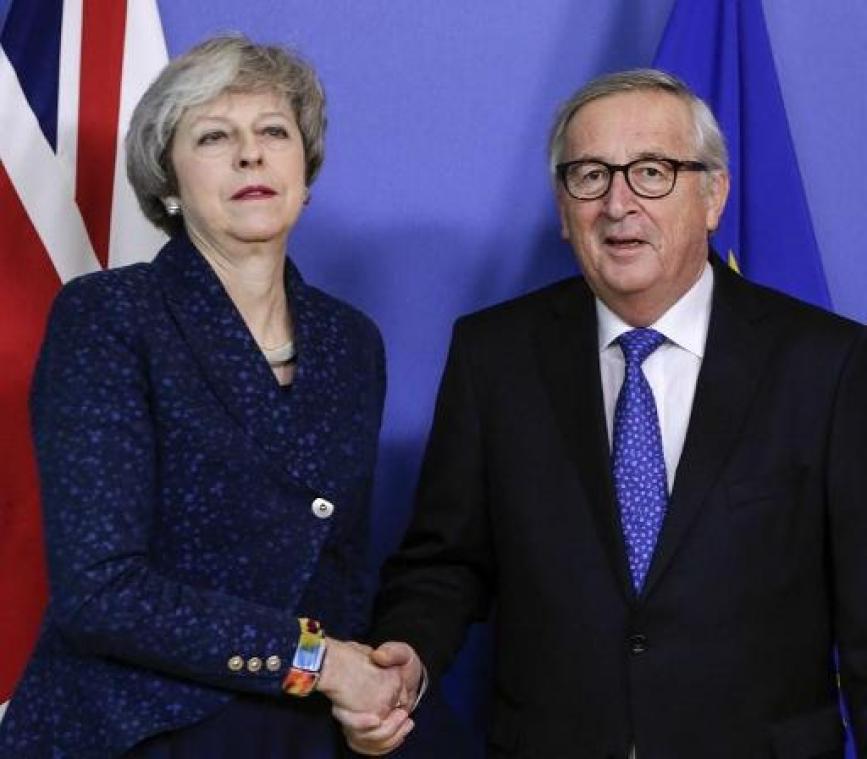 Morgen nieuwe ontmoeting tussen May en Juncker