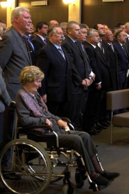 Fernande Fazzi, grootmoeder Mathias De Clercq, overleden