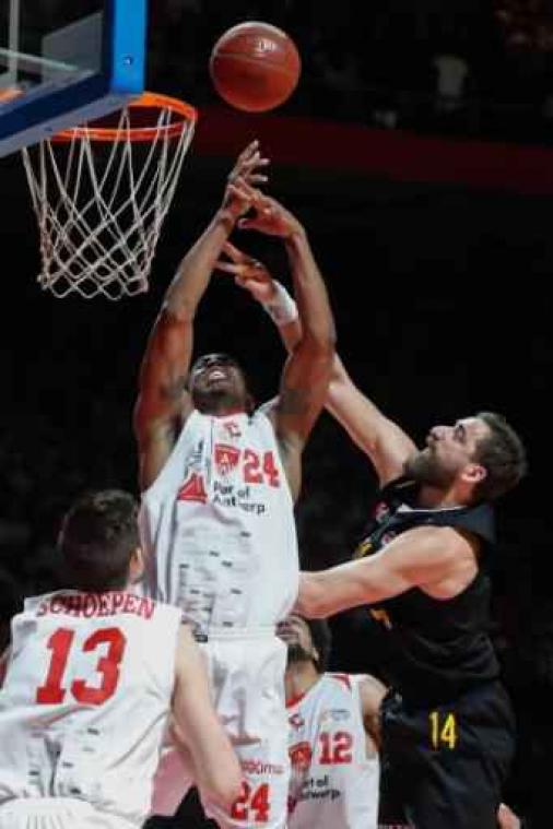 Spirou Charleroi-Antwerp Giants gaat zaterdag niet door