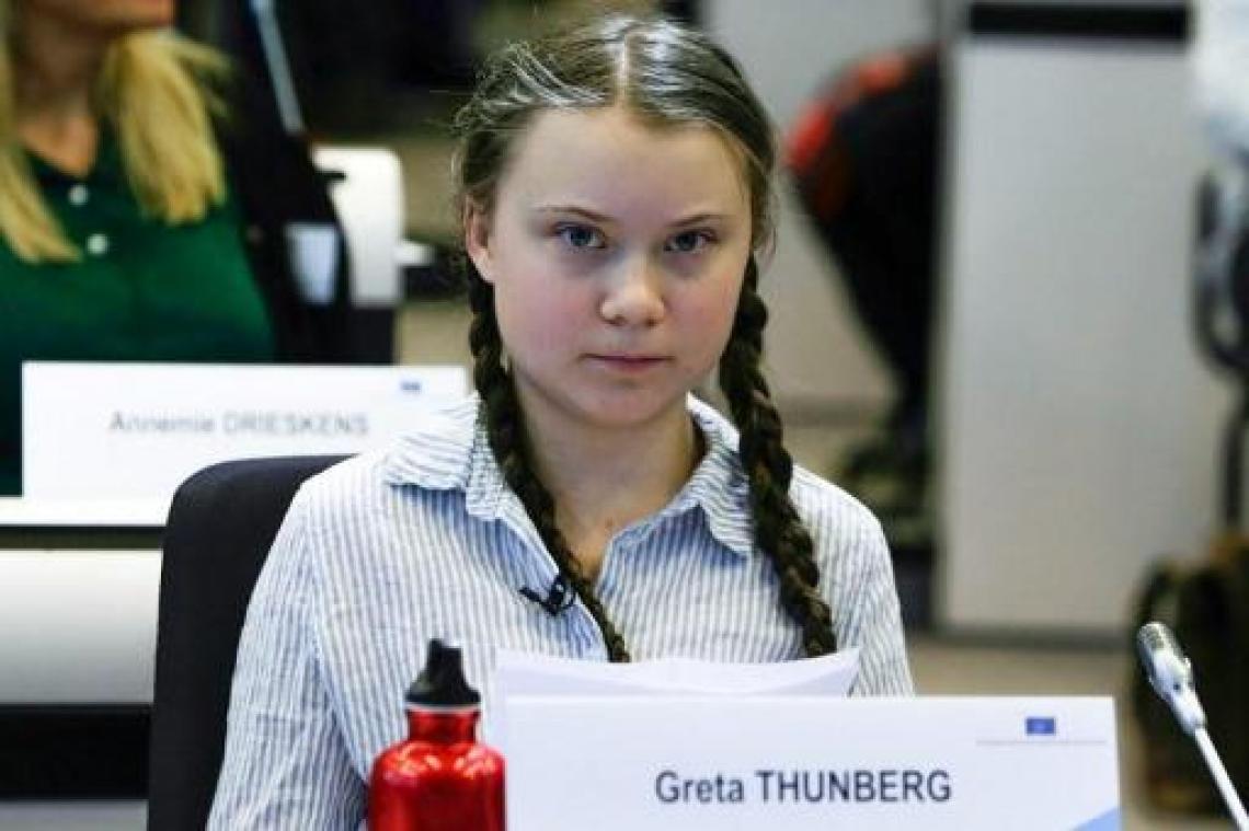 Greta Thunberg wijst politici op hun verantwoordelijkheid