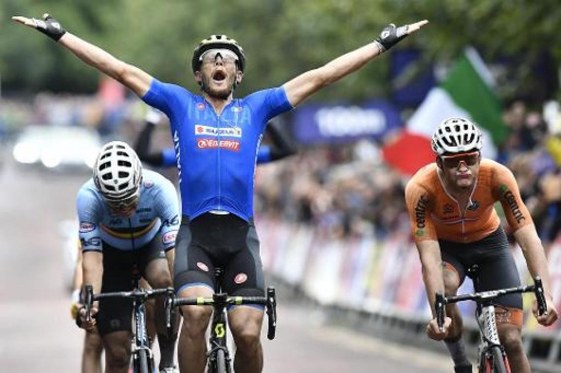 Trentin sprint naar de zege, Wellens blijft leider