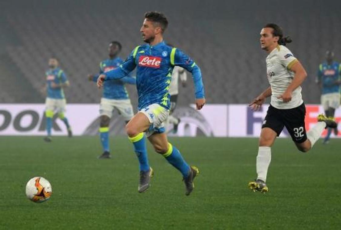 Mertens speelt met Napoli in achtste finales tegen Club-killer Salzburg