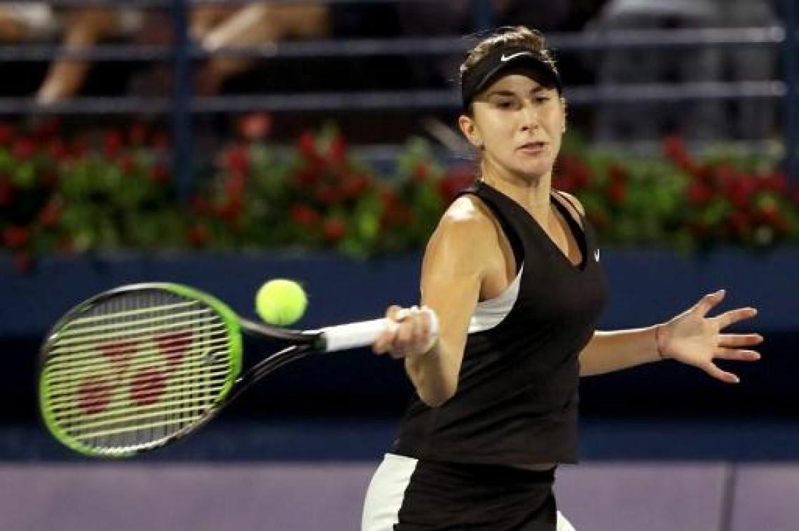 WTA Dubai: Bencic schakelt titelverdedigster Svitolina uit en vervoegt Kvitova in eindstrijd