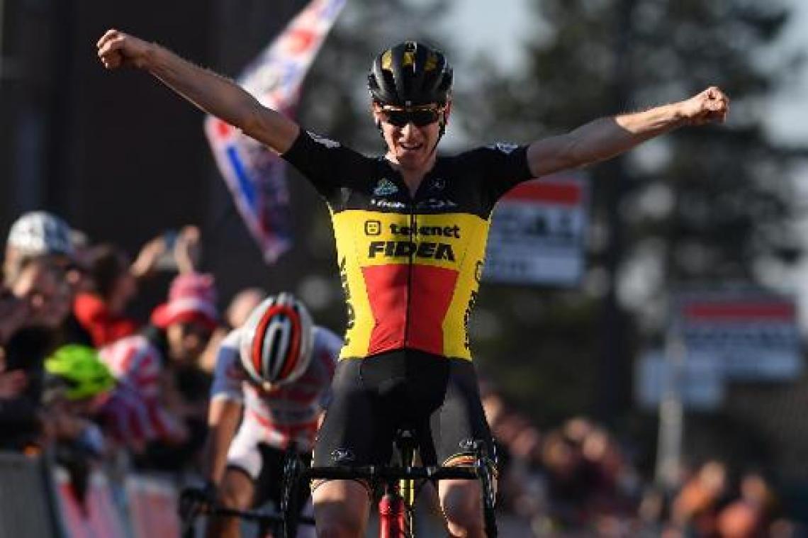Toon Aerts sprint naar winst