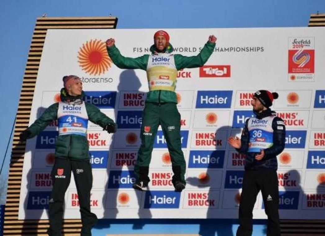 Duitser Markus Eisenbichler pakt wereldtitel op grote schans