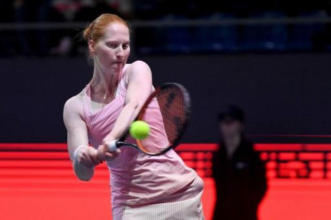 WTA Boedapest - Alison Van Uytvanck vecht zich naar finale