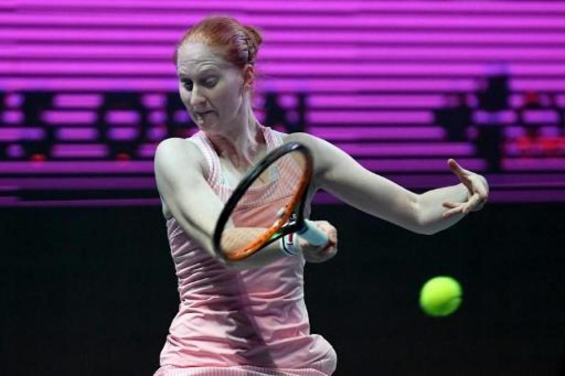 WTA Boedapest - Alison Van Uytvanck treft negentienjarige Tsjechische in finale