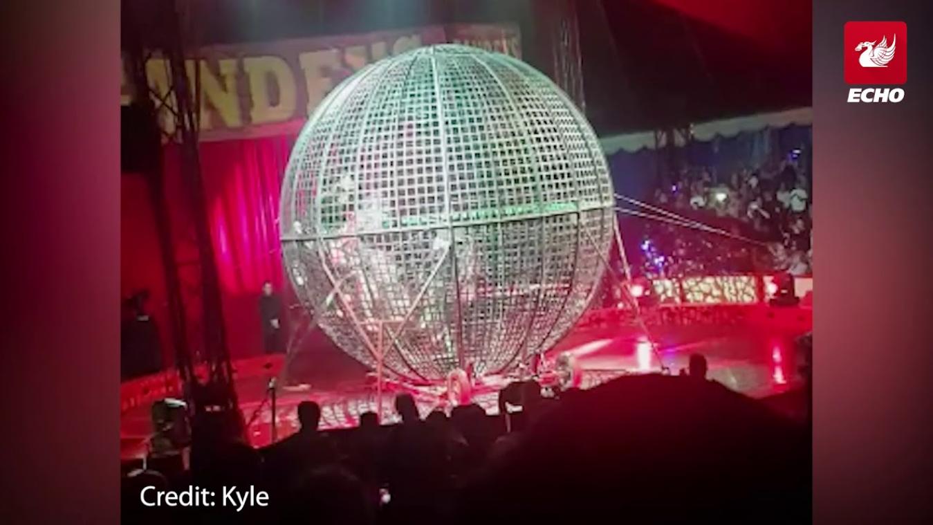 Circusstunt met moto's gaat gruwelijk fout