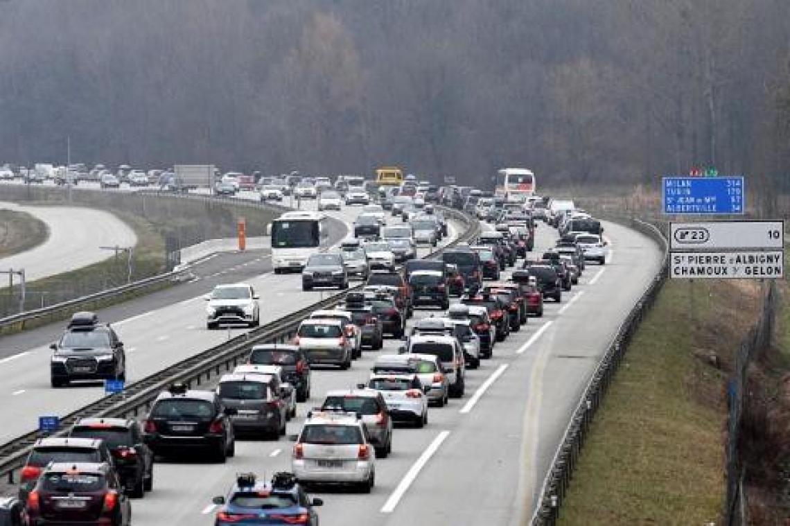 Dit weekend druk verkeer richting skigebieden