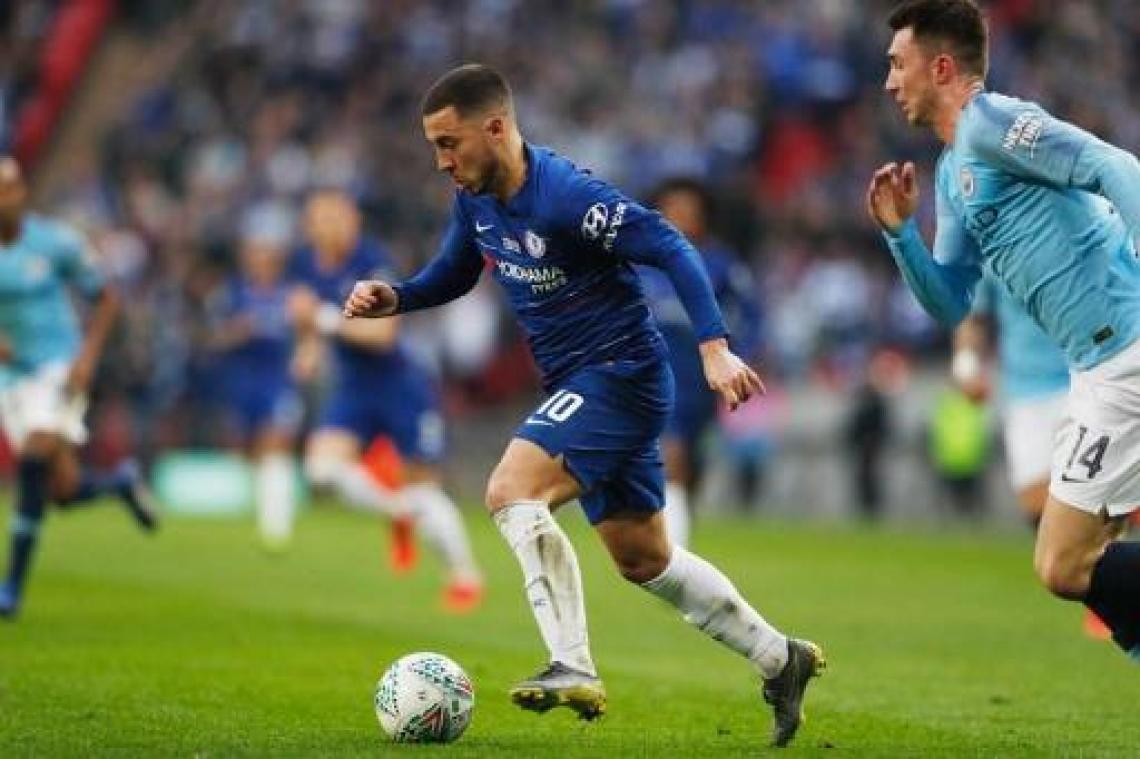 Eden Hazard is de derde beste dribbelaar op de Europese velden