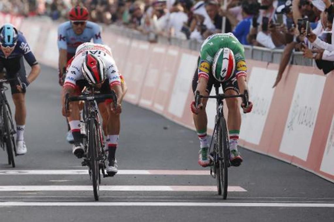 Gaviria wint voor thuisploeg in massasprint