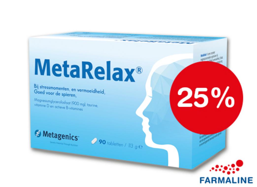 Stressmomenten? Blijf MetaRelax®